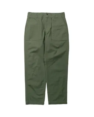 Engineered Garments Fatigue Pant Olive Cotton Ripstop Burned Grill