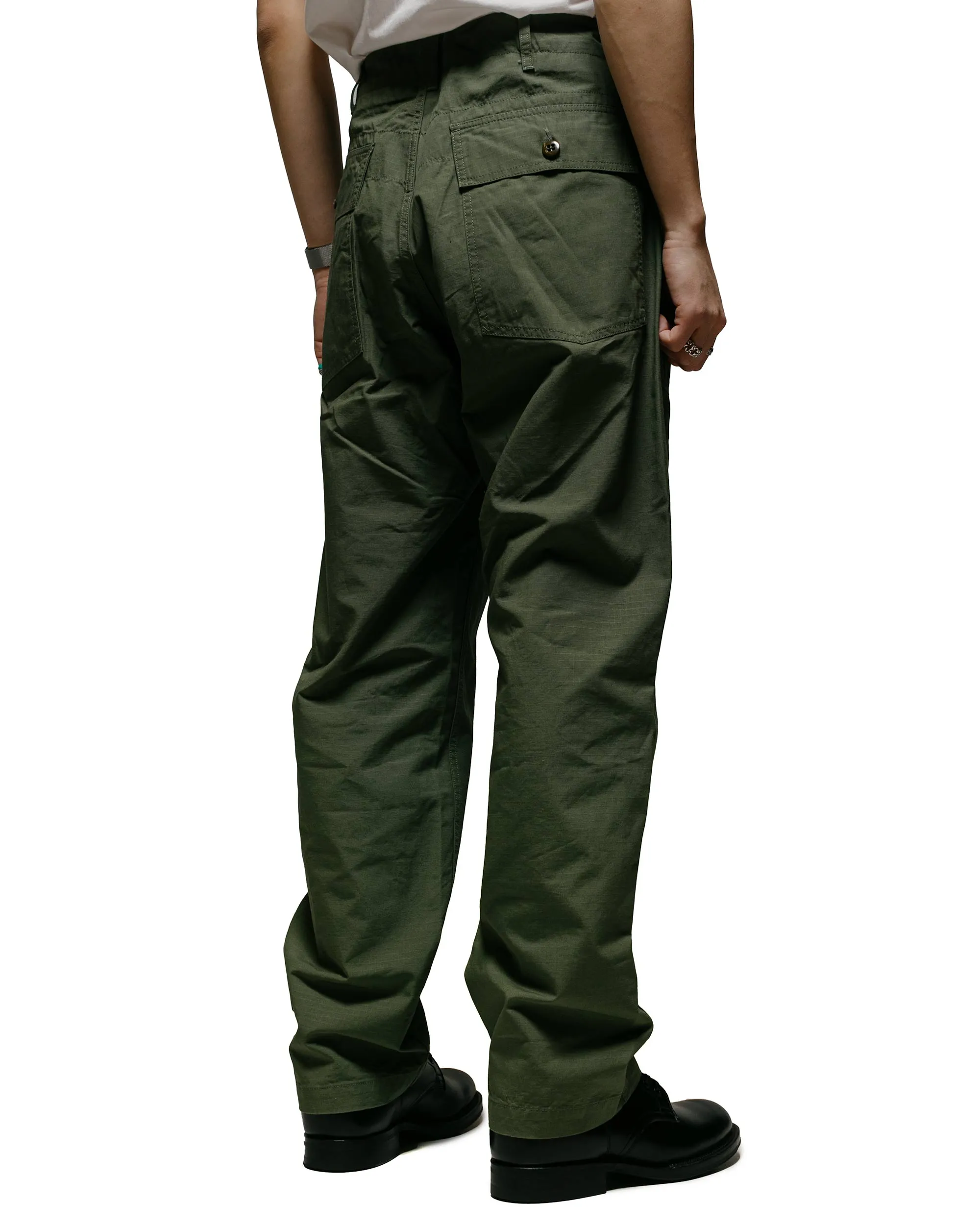 Blended Fabric Engineered Garments Fatigue Pant Olive Cotton Ripstop