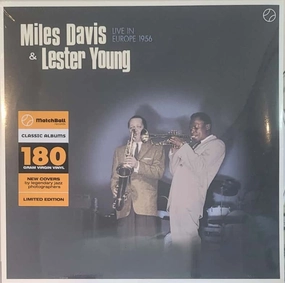 Live In Europe 1956 By Miles Davis & Lester Young  (Arrives in 4 Days)