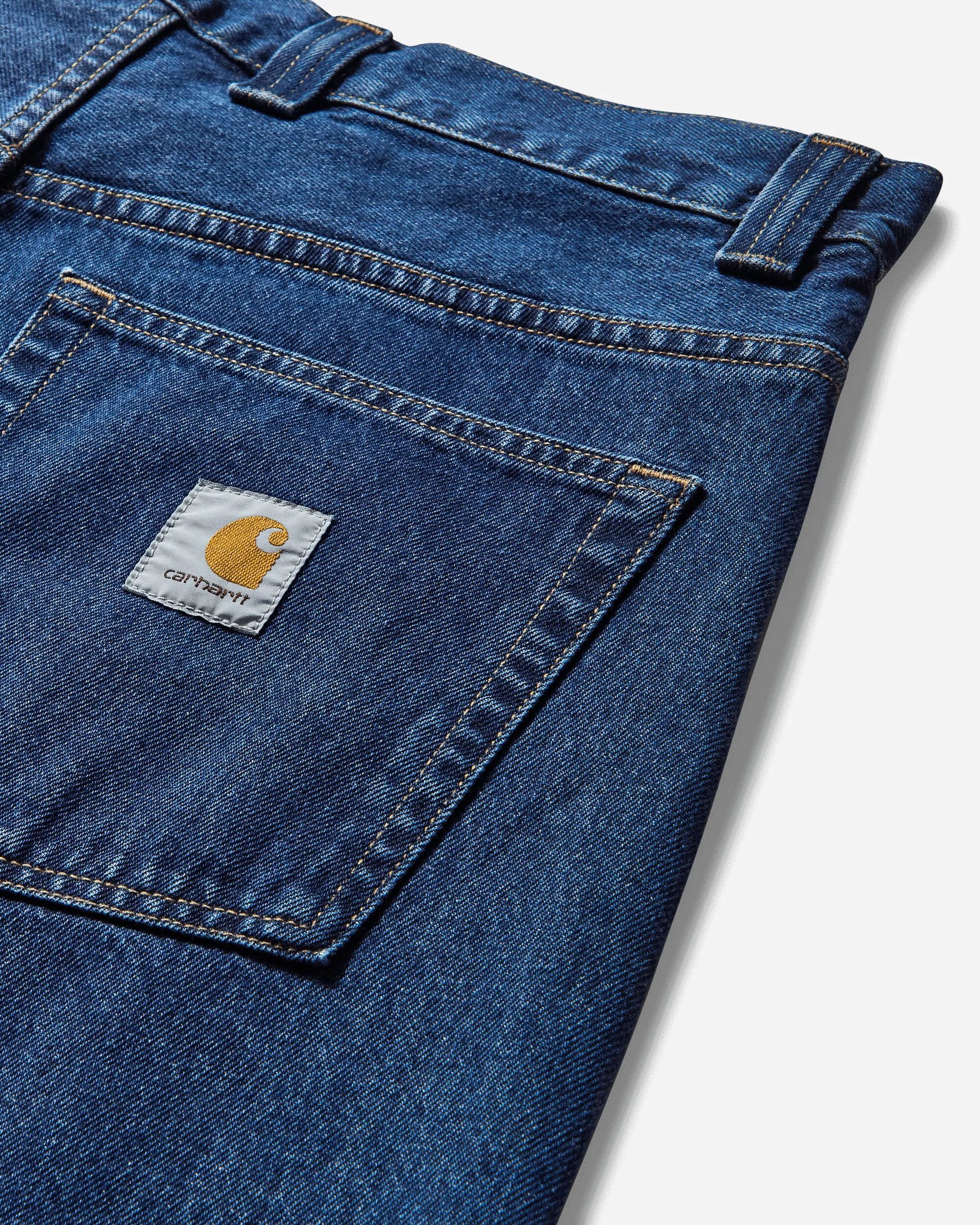 Durable Material Construction Fluting Men'S Brandon Pants Blue (Stone Washed)