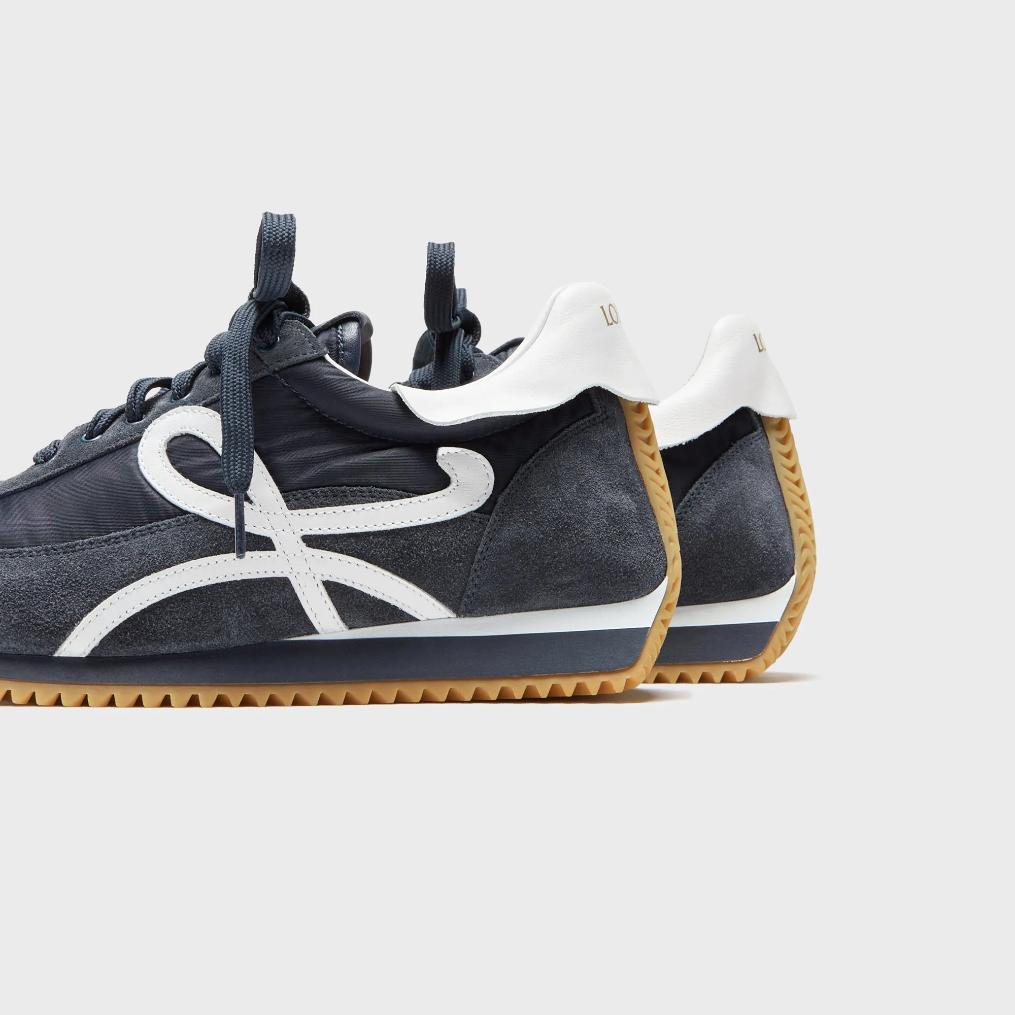 Slip Resistant Shoes With Washable Knit Edge Loewe Flow Runner - Dark Navy