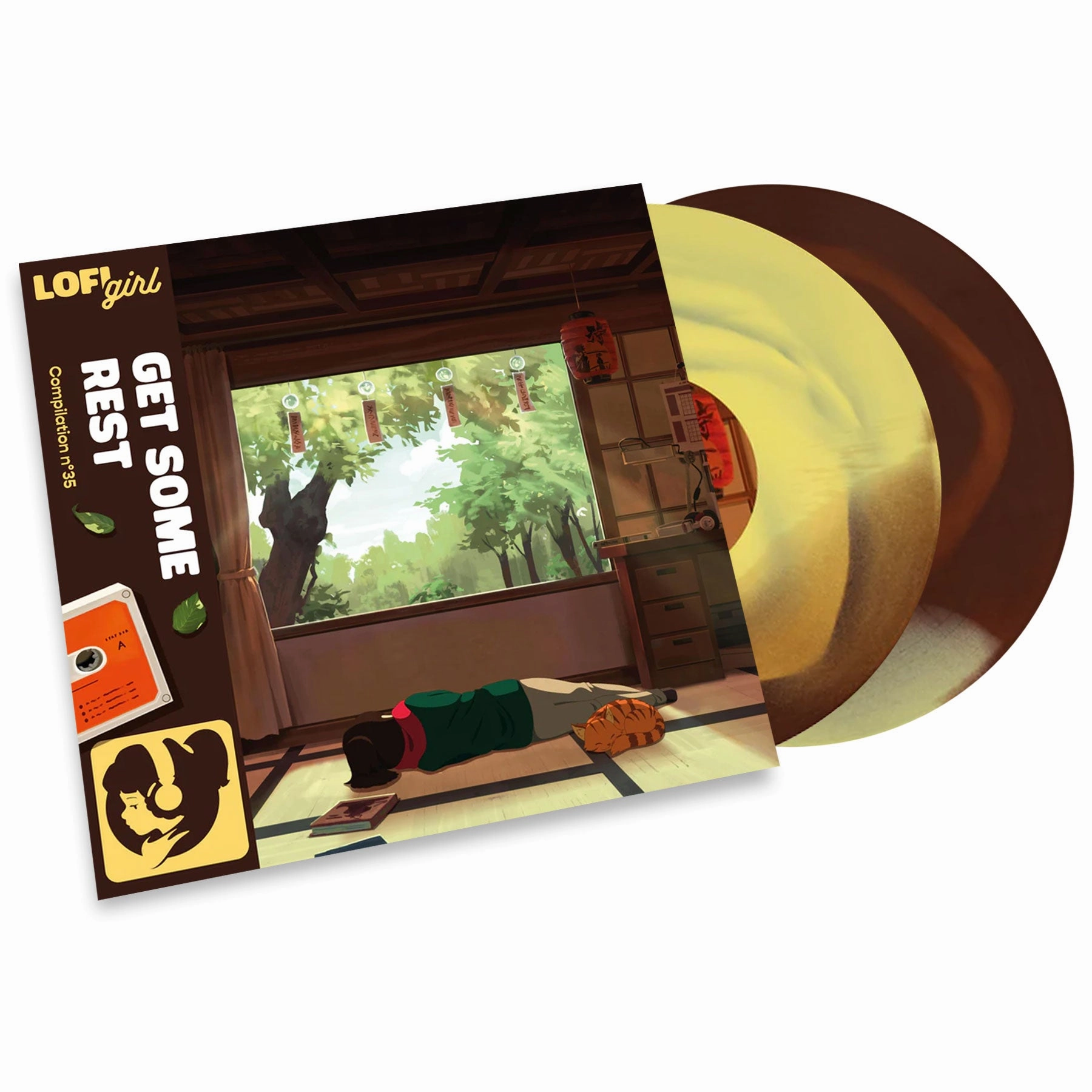 Lofi Girl: Get Some Rest (Colored Vinyl) Vinyl 2LP - PRE-ORDER hi-fi vacuum tube amplifier,hi-fi stereo base,hi-fi speaker wire kit