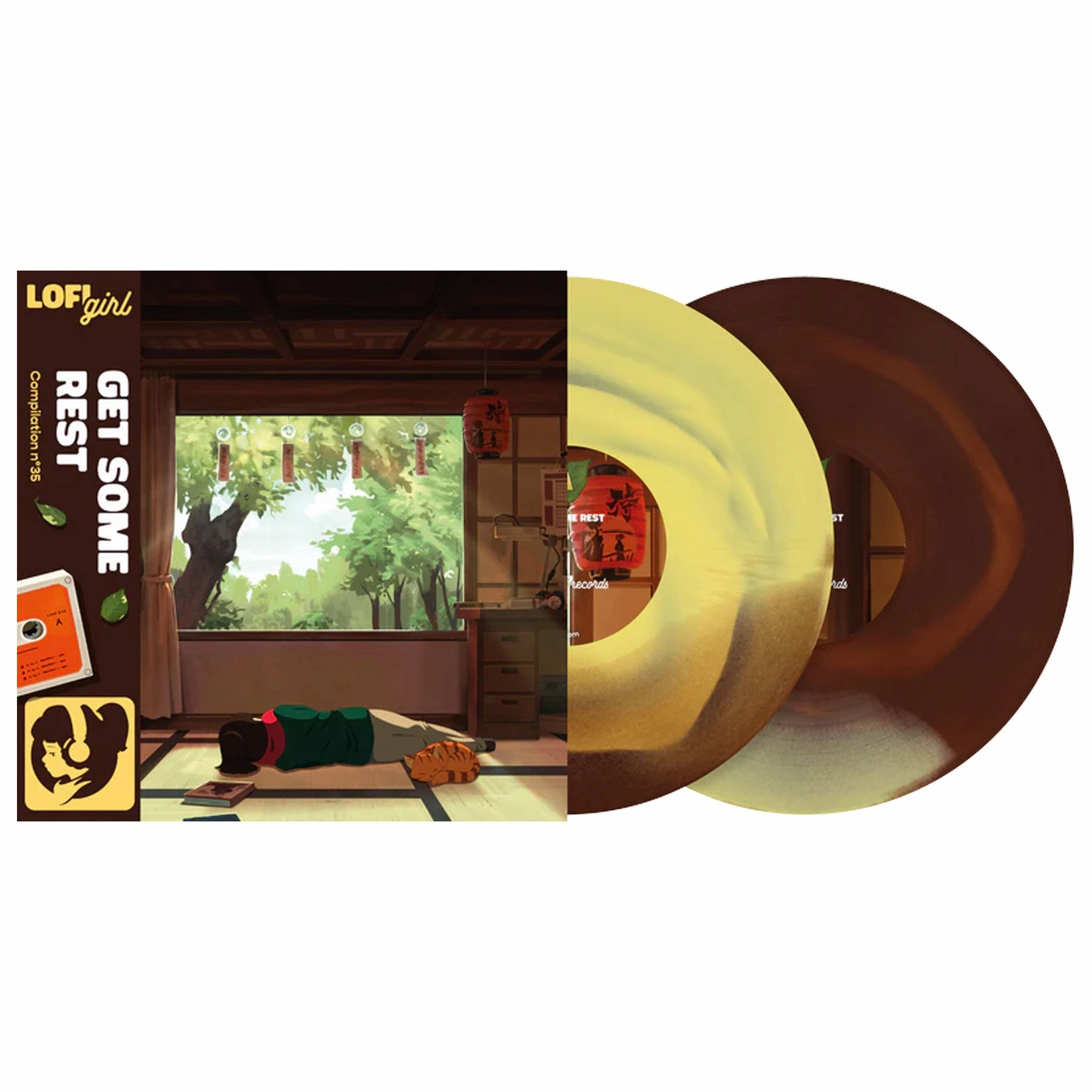 Lofi Girl: Get Some Rest (Colored Vinyl) Vinyl 2LP - PRE-ORDER