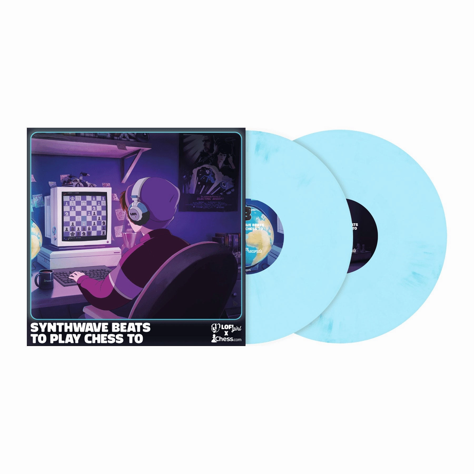 Lofi Girl: Synthwave Beats To Play Chess To (Colored Vinyl) Vinyl 2LP - PRE-ORDER