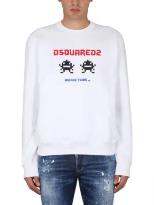 Sweat-shirt à logo brodé