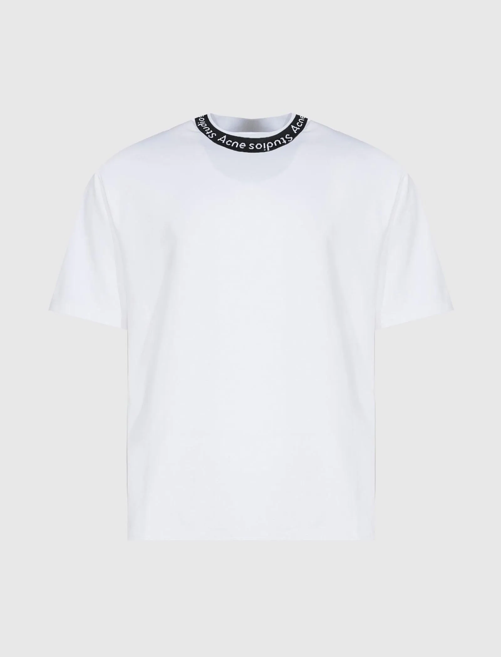 Anti-Shrink Filling Logo Neck Tee