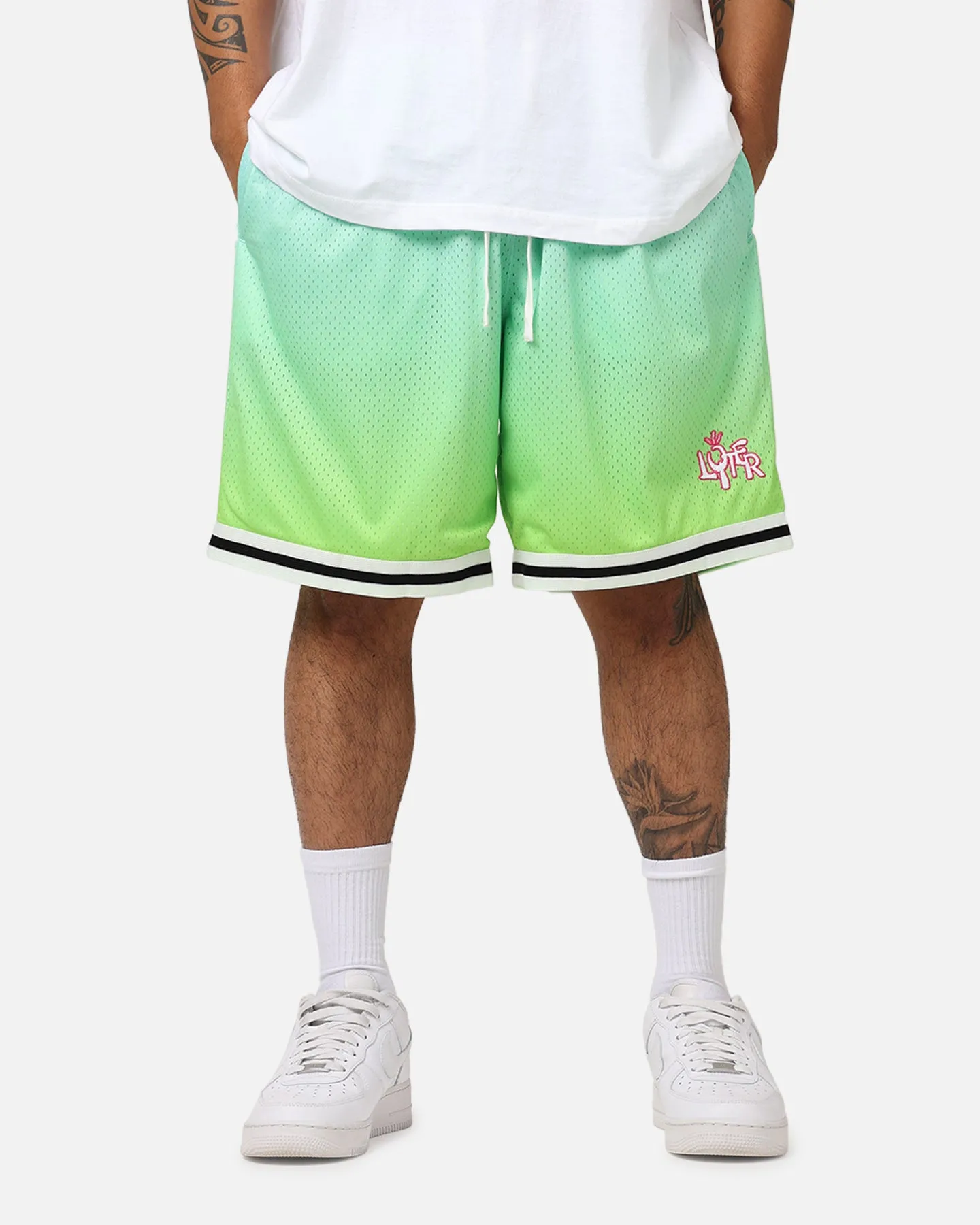 Short de Basketball Loiter Gradient Vert