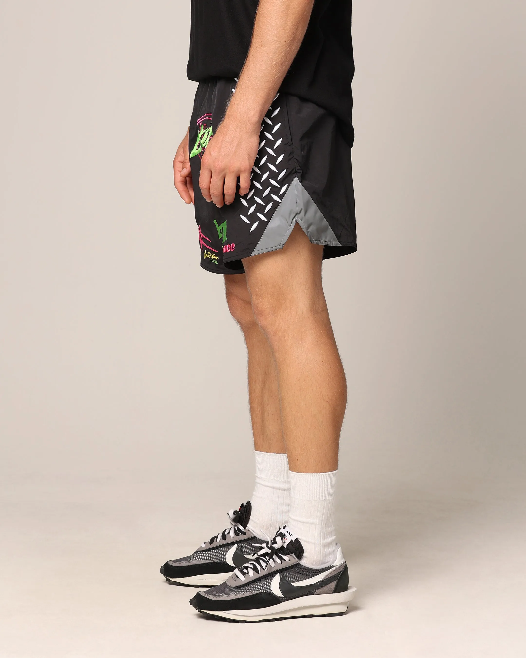 Short de marche Loiter Instinct Noir/Vert/Rouge
