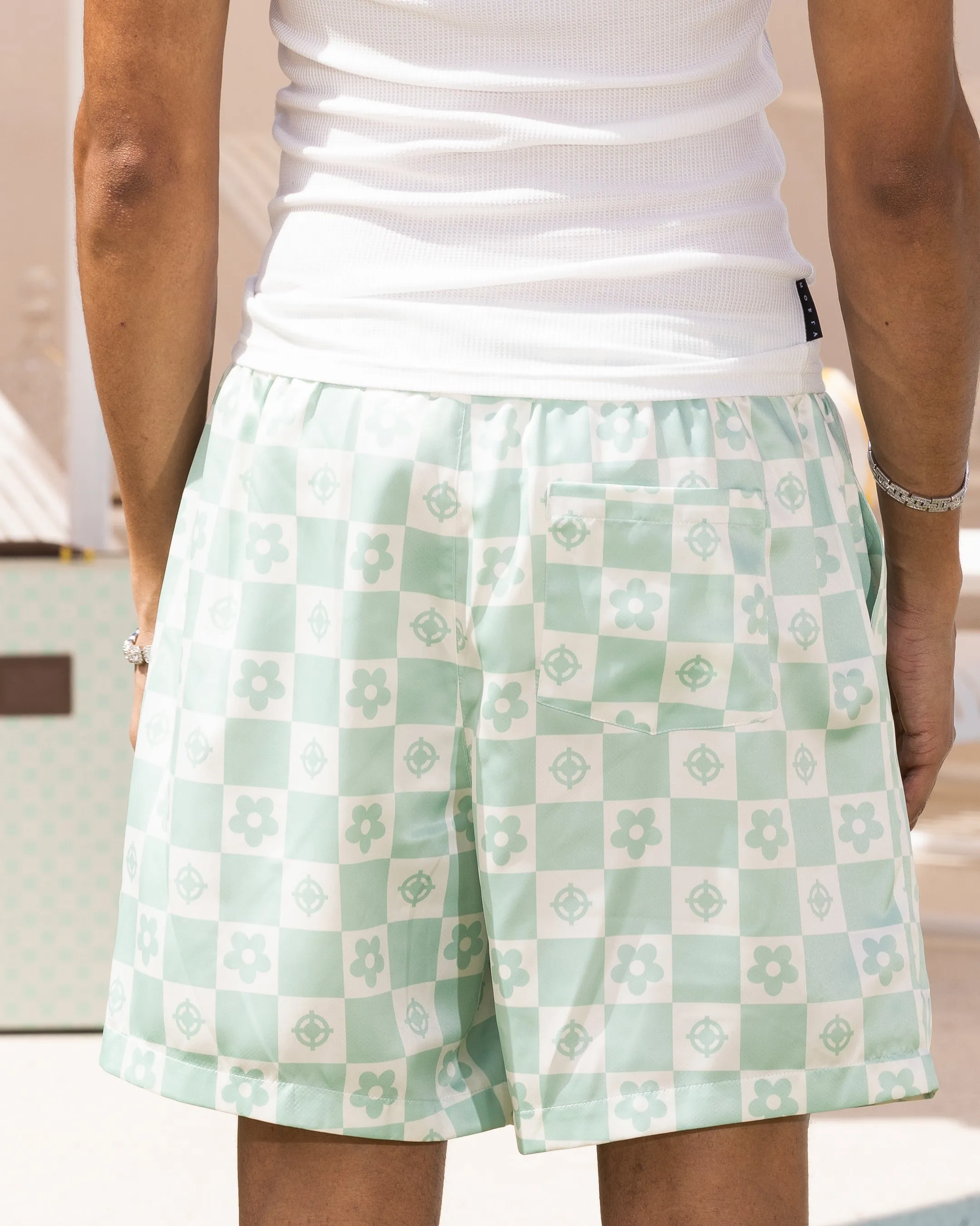Short de marche Loiter Midsummer Vert sauge