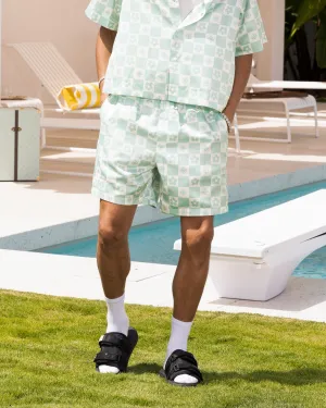 Short de marche Loiter Midsummer Vert sauge