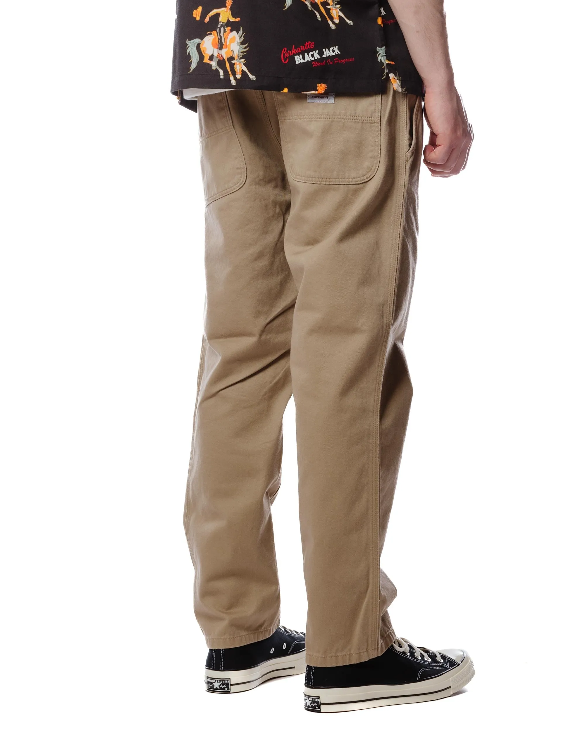 Carhartt W.I.P. Abbott Pant Leather Stone Washed Sleeping