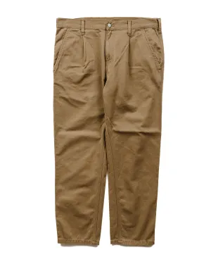 Comfortable Lip Width Anti-Pilling Strap Carhartt W.I.P. Abbott Pant Leather Stone Washed