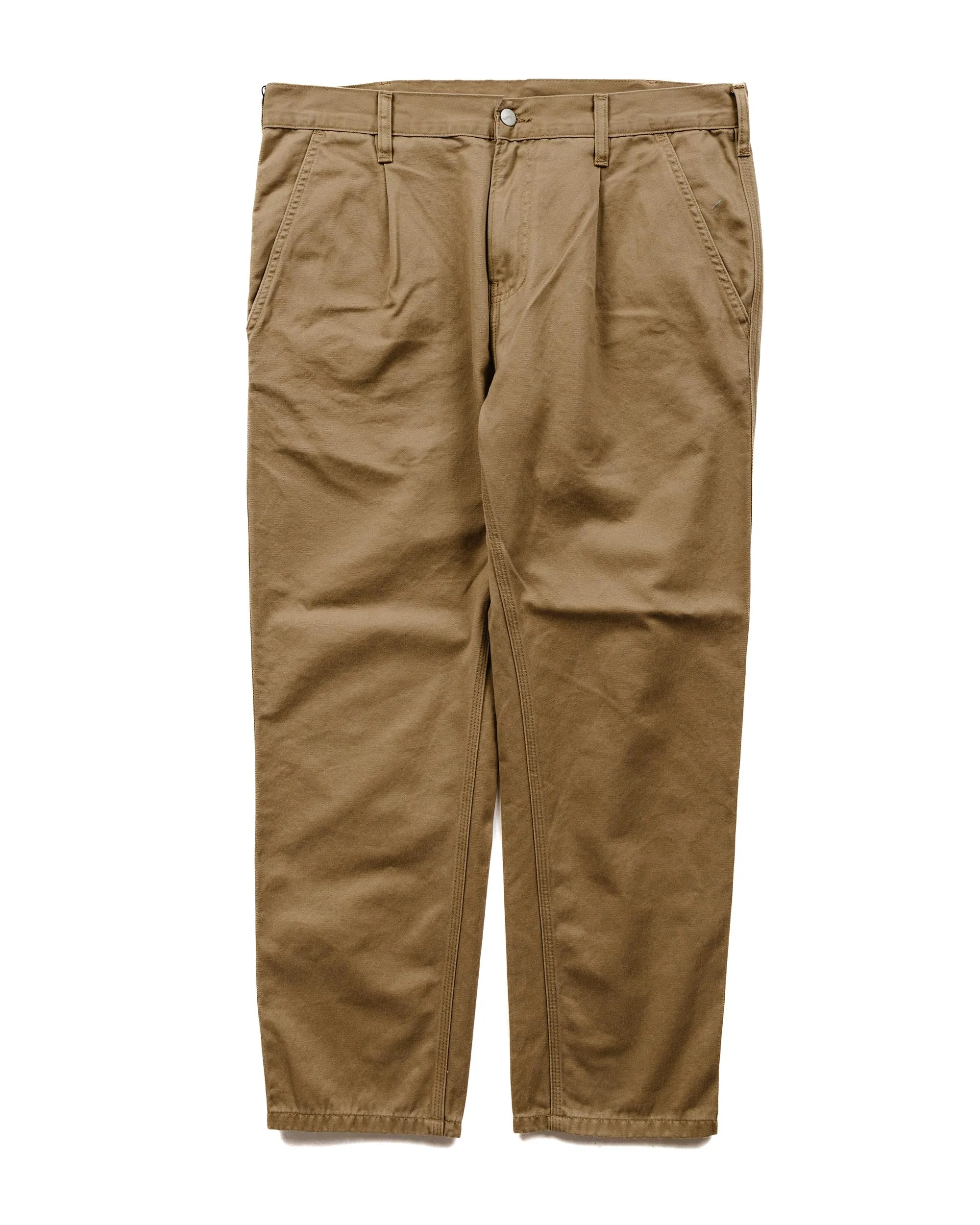 Comfortable Lip Width Anti-Pilling Strap Carhartt W.I.P. Abbott Pant Leather Stone Washed
