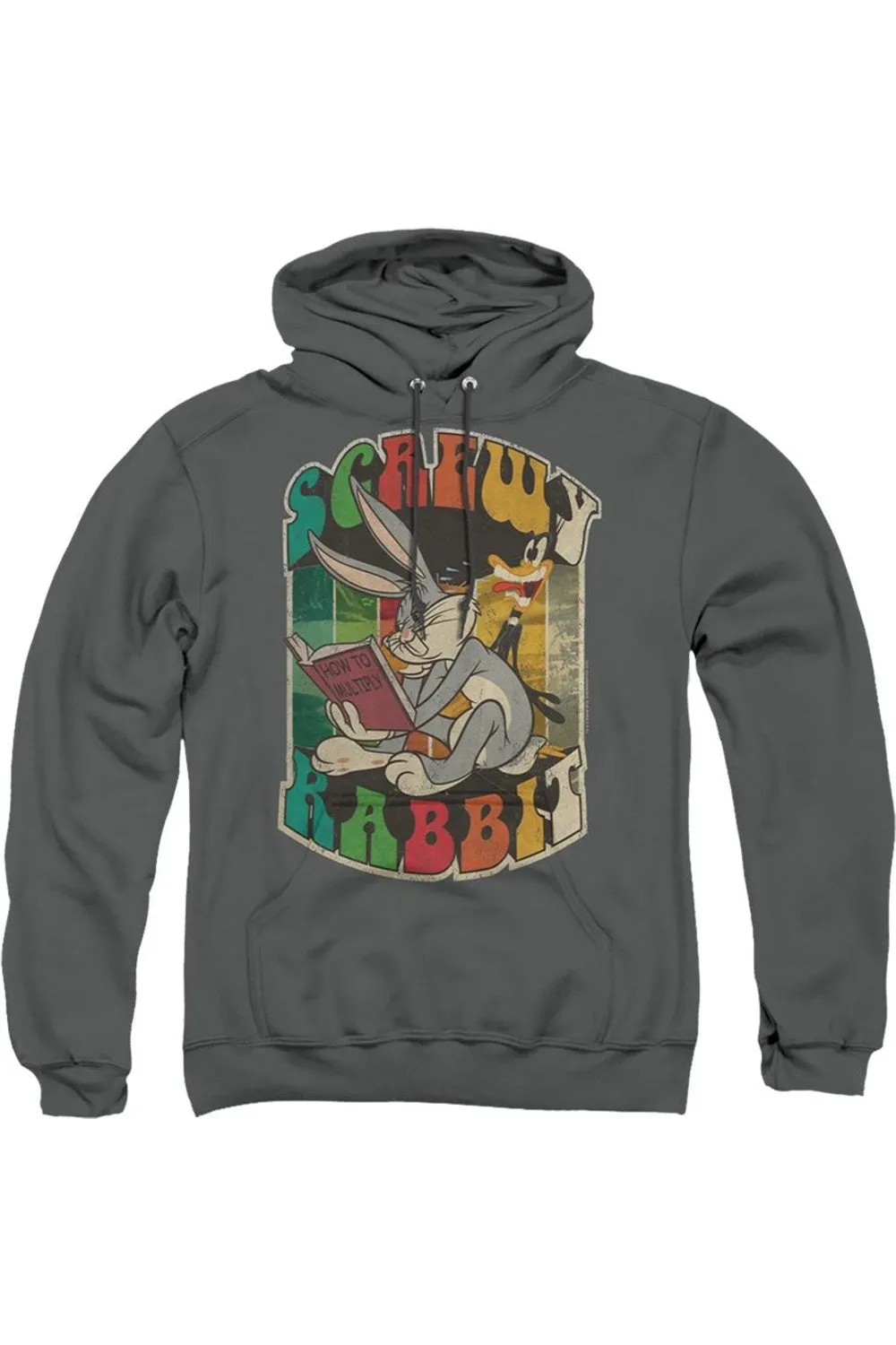 Pull à capuche adulte Looney Tunes Screwy Rabbit / Sweat à capuche