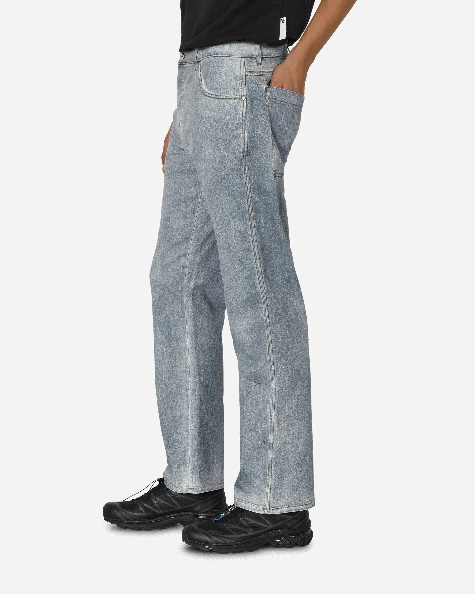 Mokollur Denim Pants Indigo Comfortable Characteristic