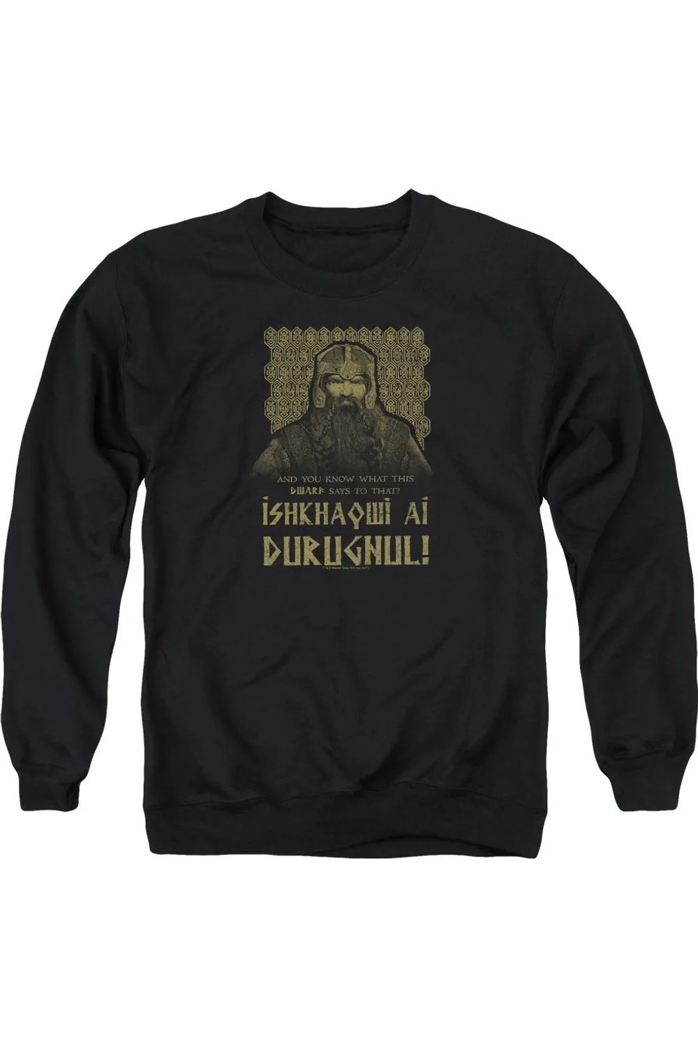 Pull à capuche adulte Lord Of The Rings Ishkhaqwi Durugnul