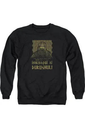 Pull à capuche adulte Lord Of The Rings Ishkhaqwi Durugnul