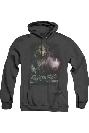 Pull à capuche pour adulte Lord Of The Rings Samwise Le Courageux en jersey chiné