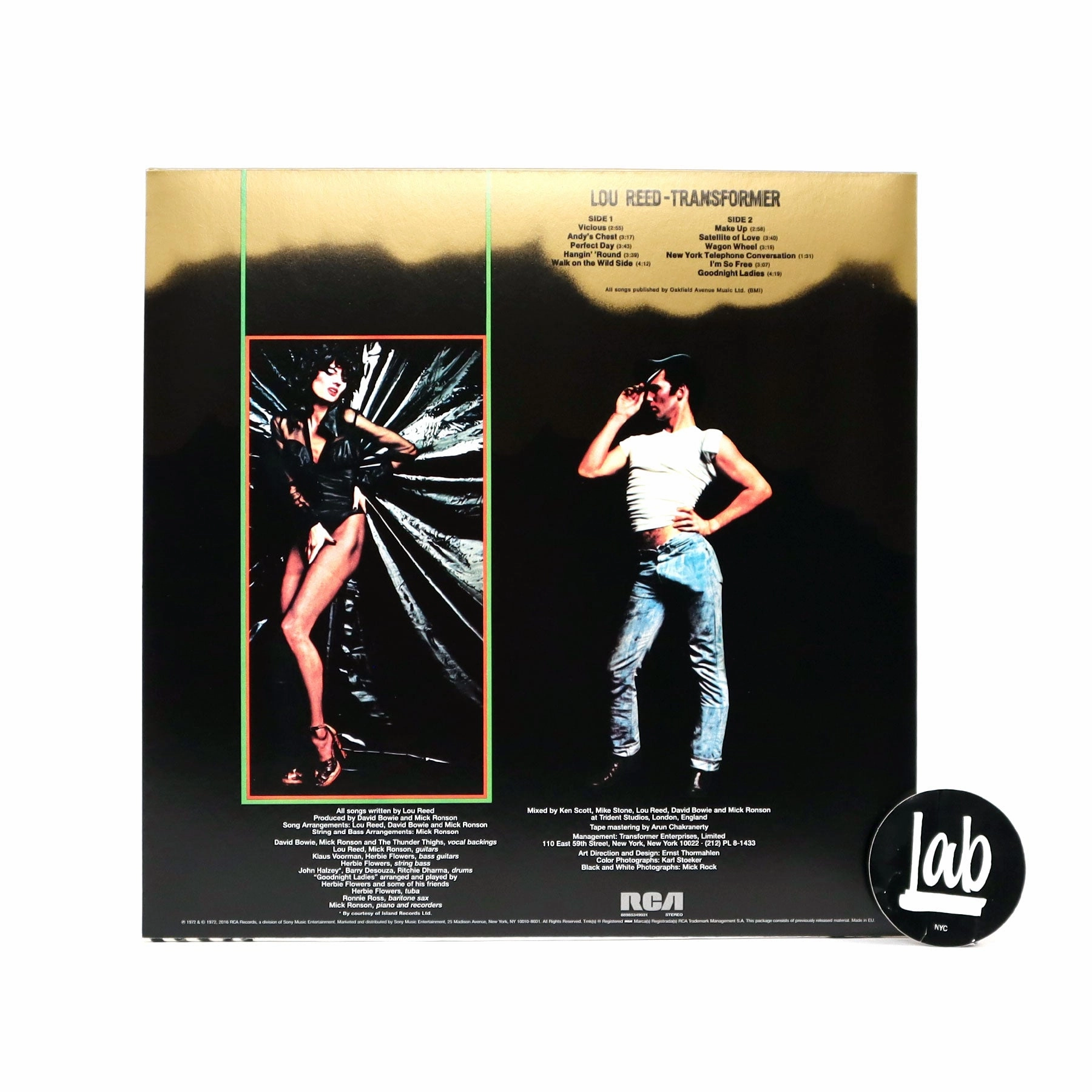 Lou Reed: Transformer (Colored Vinyl) Vinyl LP
