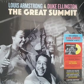 Louis Armstrong & Duke Ellington C The Great Summit (Colored LP)  (Arrives in 4 Days) hi-fi equalizer with spectrum,hi-fi music system with turntable,hi-fi dual speaker setup