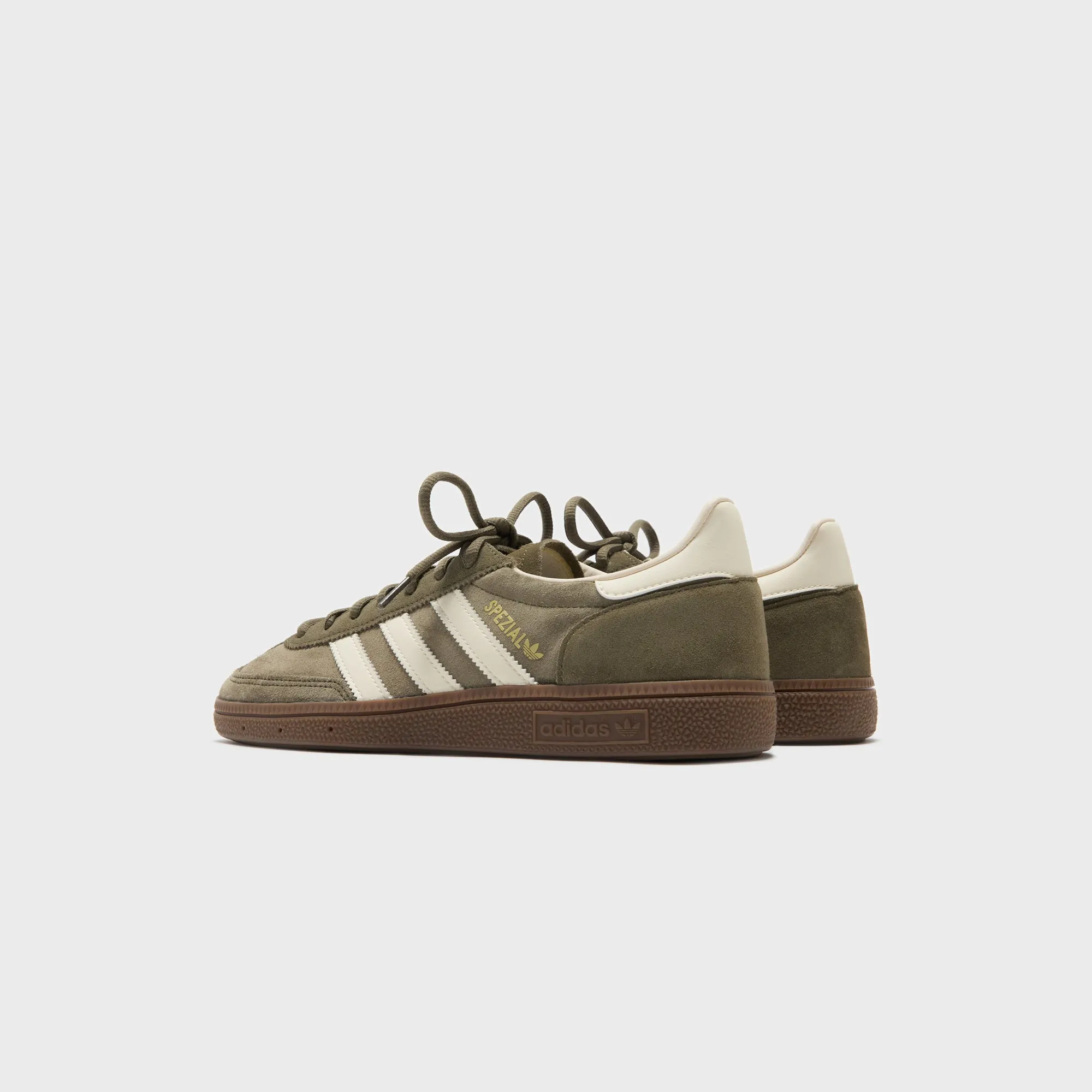 Adidas Handball Spezial - Olive Strata / Cream White / Gum5 Lead with Style Stay in Motion