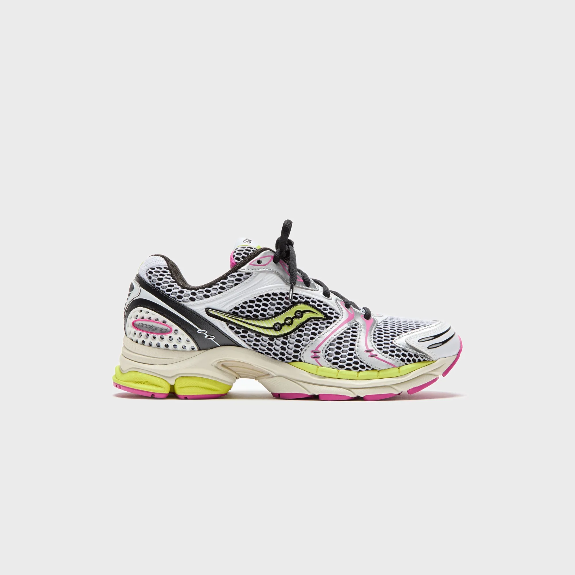 Saucony Progrid Triumph 4 - White / Fluo Built to Move You