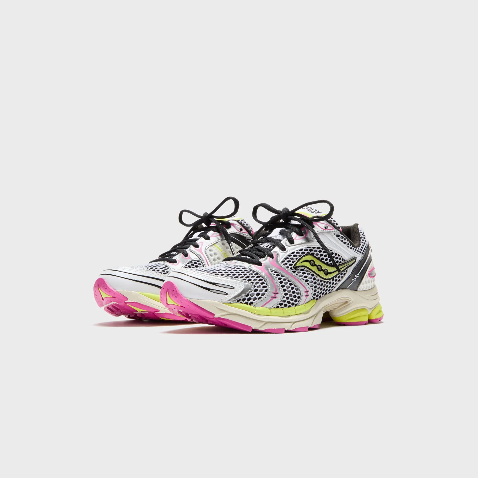 Saucony Progrid Triumph 4 - White / Fluo Father's Day Sale