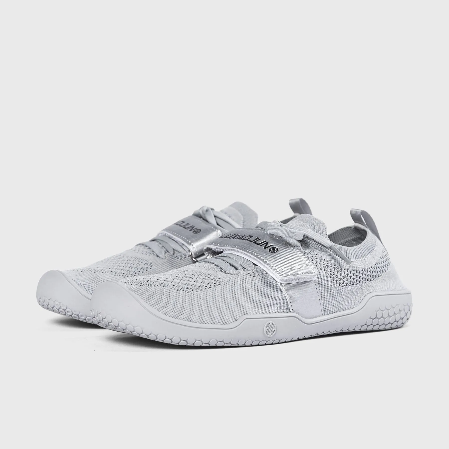 Lu Xiaojun - Nature Trainers 1.0 - Grey Anti-Skid Performance Level Lace - Up Style