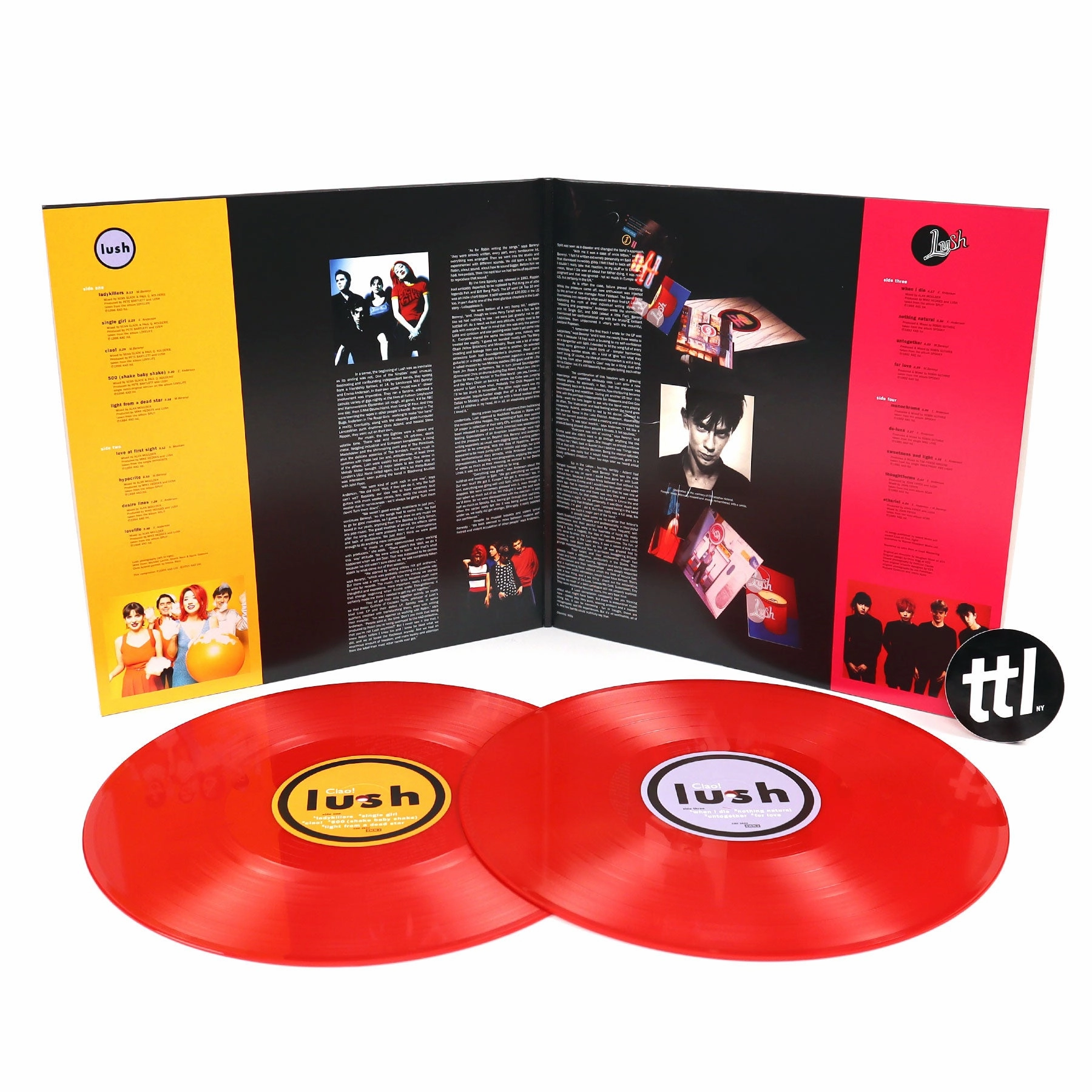 Lush: Ciao! Best Of (Colored Vinyl) Vinyl 2LP
