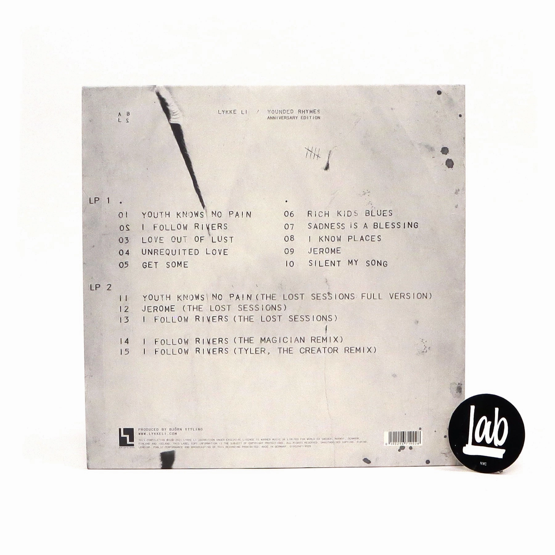 Lykke Li: Wounded Rhymes (180g) Vinyl 2LP