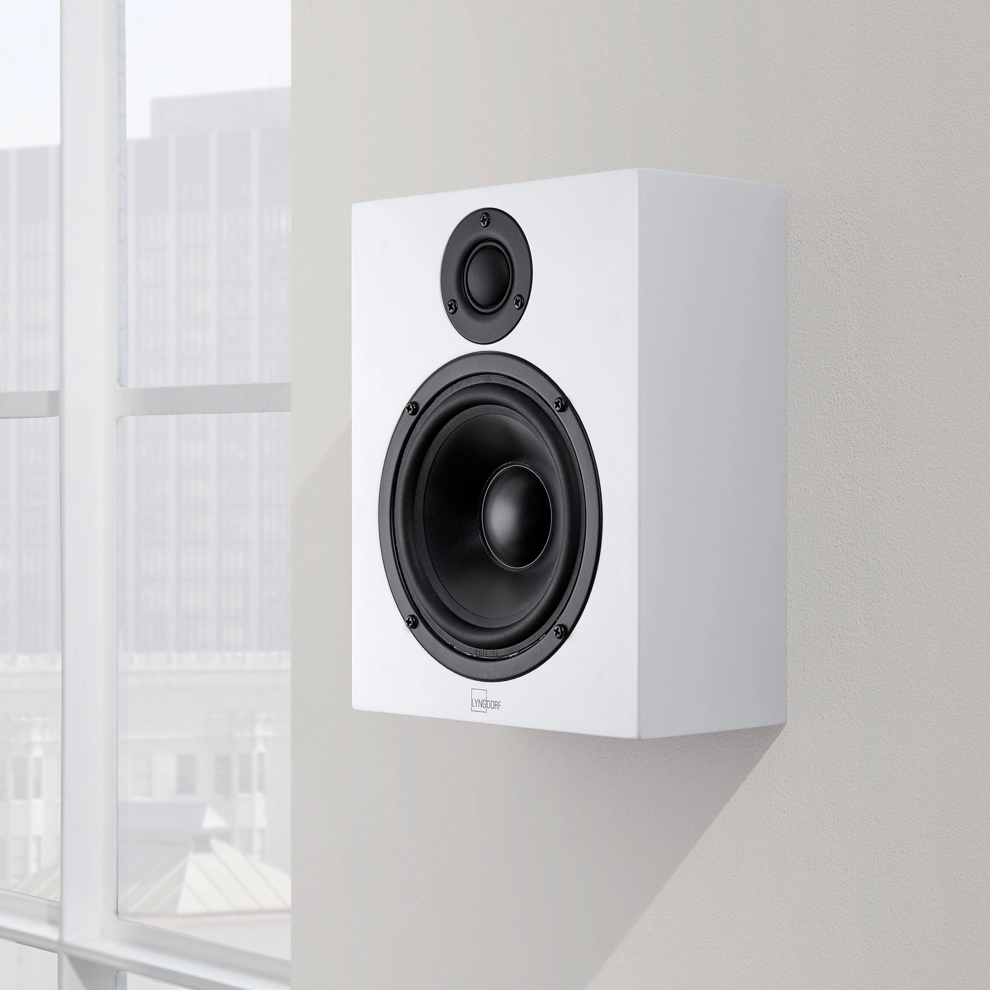 Lyngdorf MH-2 Satellite Speaker with Gabriel fabric cover