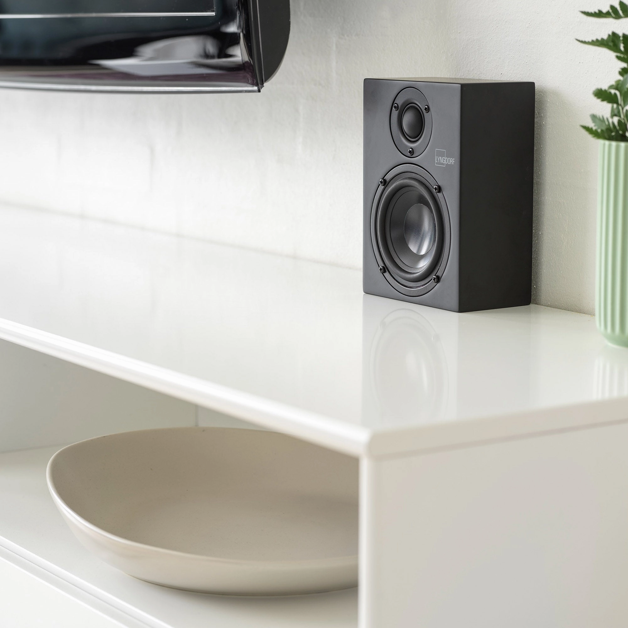 Lyngdorf MH-3 Satellite Speaker with Gabriel fabric cover