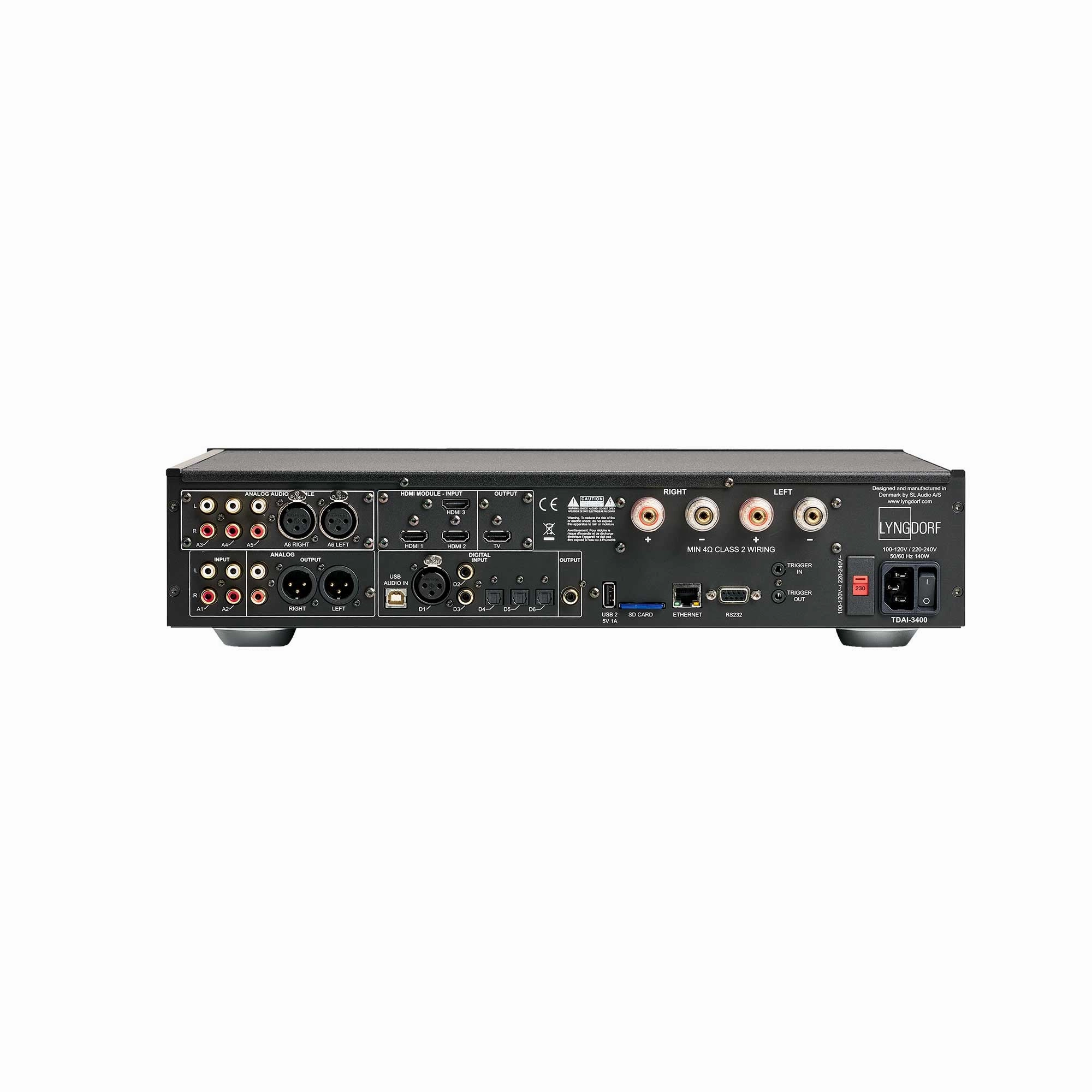 Lyngdorf TDAI-3400 Integrated Amplifier with RoomPerfect