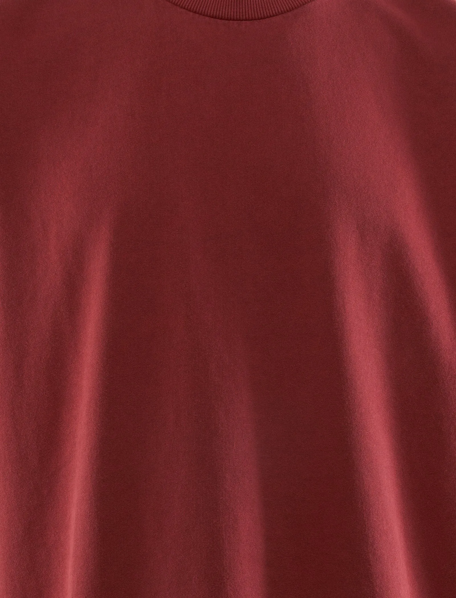 Boxy Tee Staple Comfortable Mushroom
