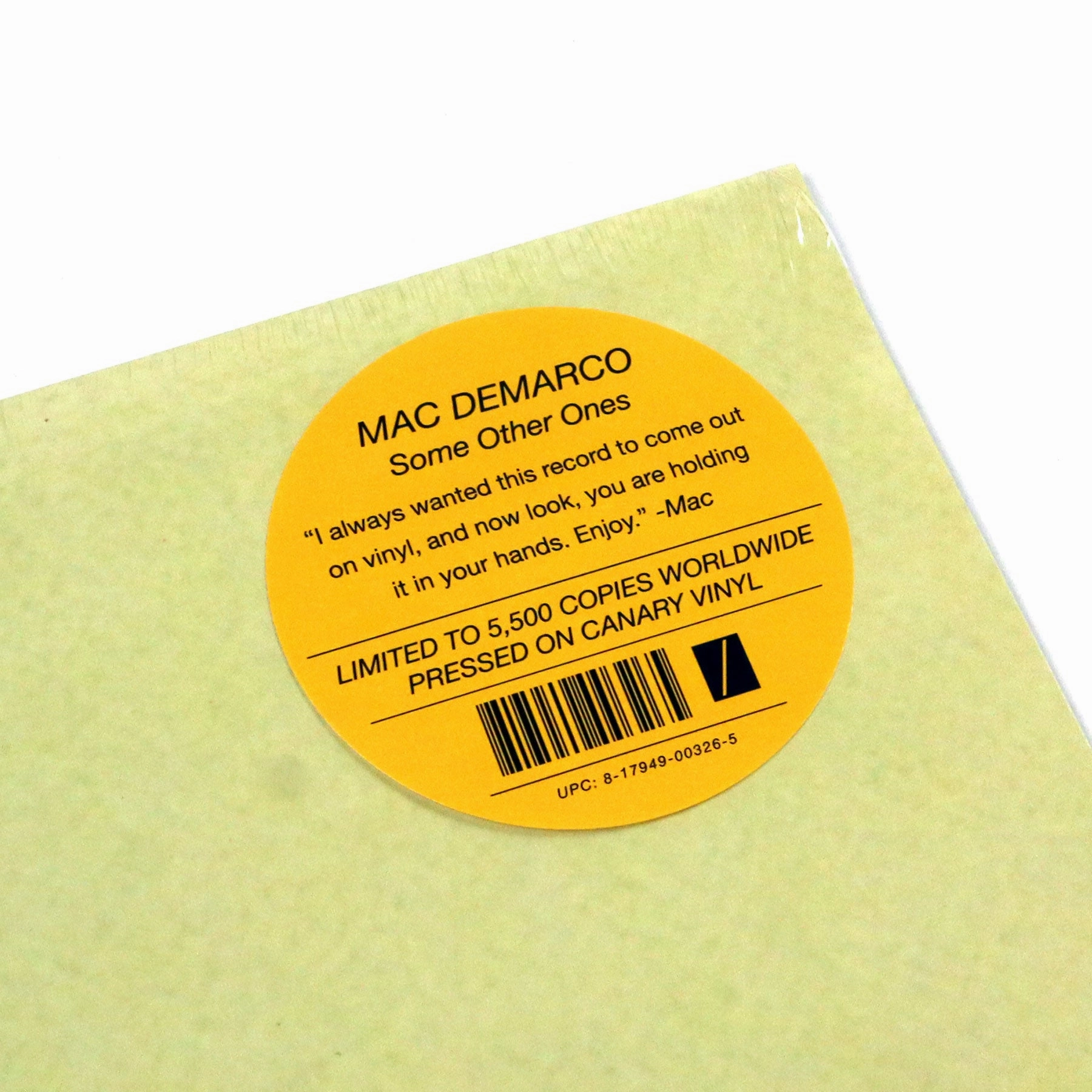 Mac DeMarco: Some Other Ones (Indie Exclusive Colored Vinyl) Vinyl 2LP