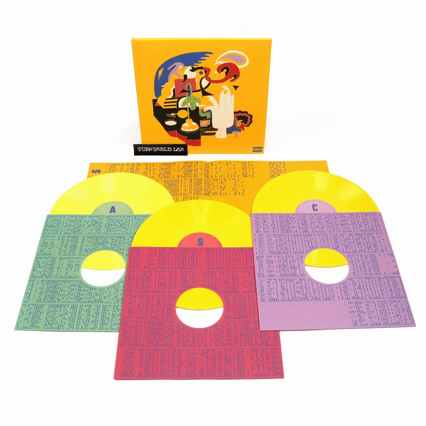 Mac Miller: Faces (Yellow Colored Vinyl) Vinyl 3LP