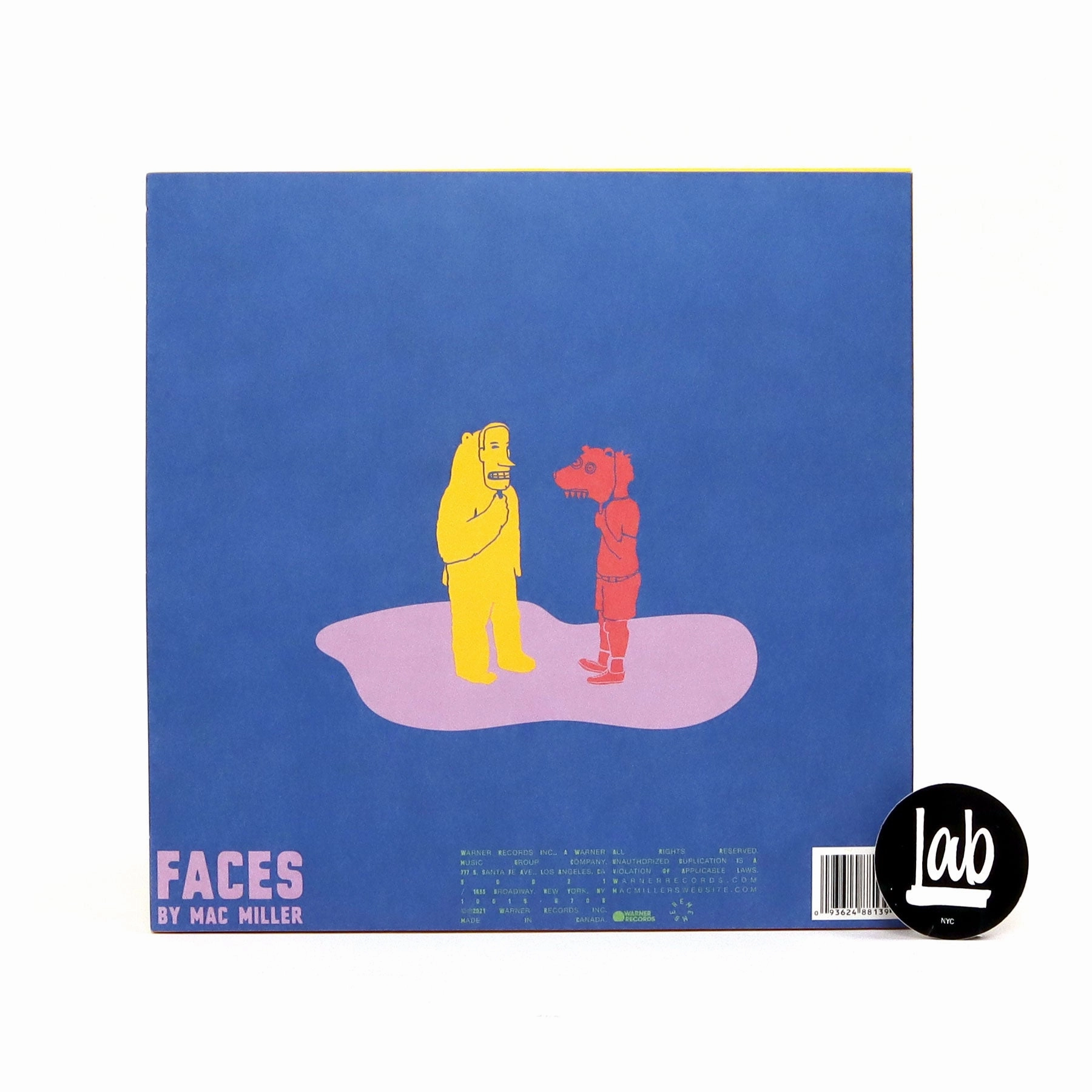 Mac Miller: Faces (Yellow Colored Vinyl) Vinyl 3LP