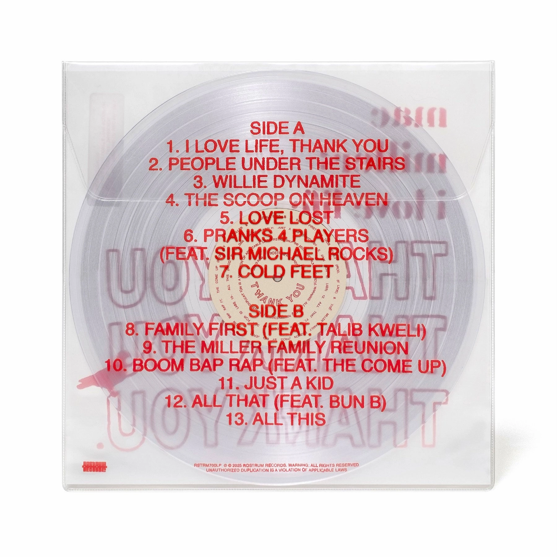Mac Miller: I Love Life, Thank You (Colored Vinyl) Vinyl LP - PRE-ORDER