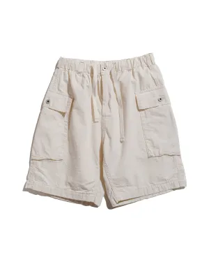 Post O'Alls E-Z Walkabout Shorts Cotton Dobby Ripstop Natural Pocket Style Tapered Leg