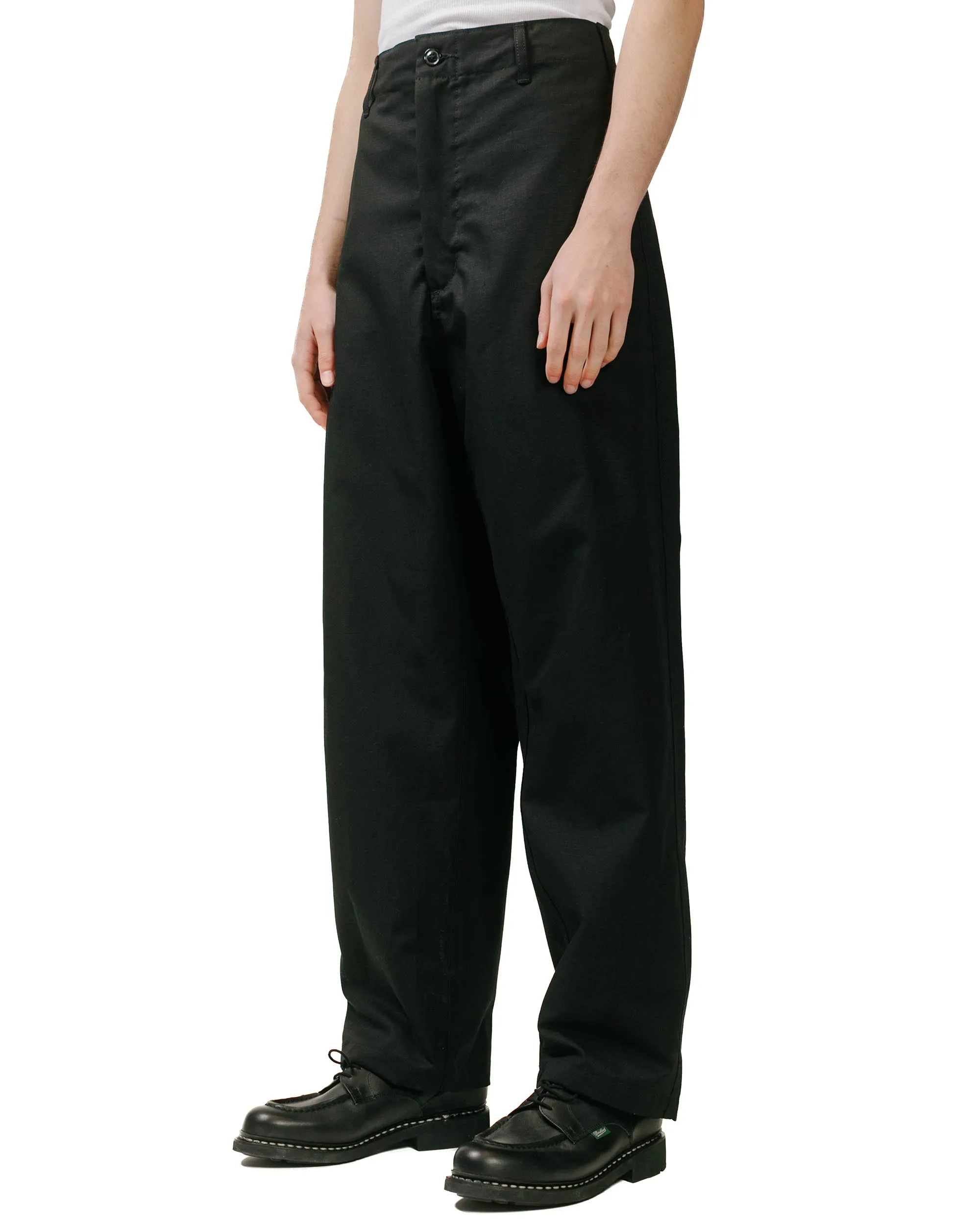 Comfortable Banding Comfortable Anti - Static Engineered Garments Workaday Utility Pant Black Cotton Ripstop