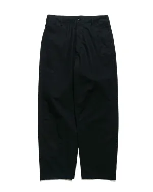 Engineered Garments Workaday Utility Pant Black Cotton Ripstop Circle Pattern