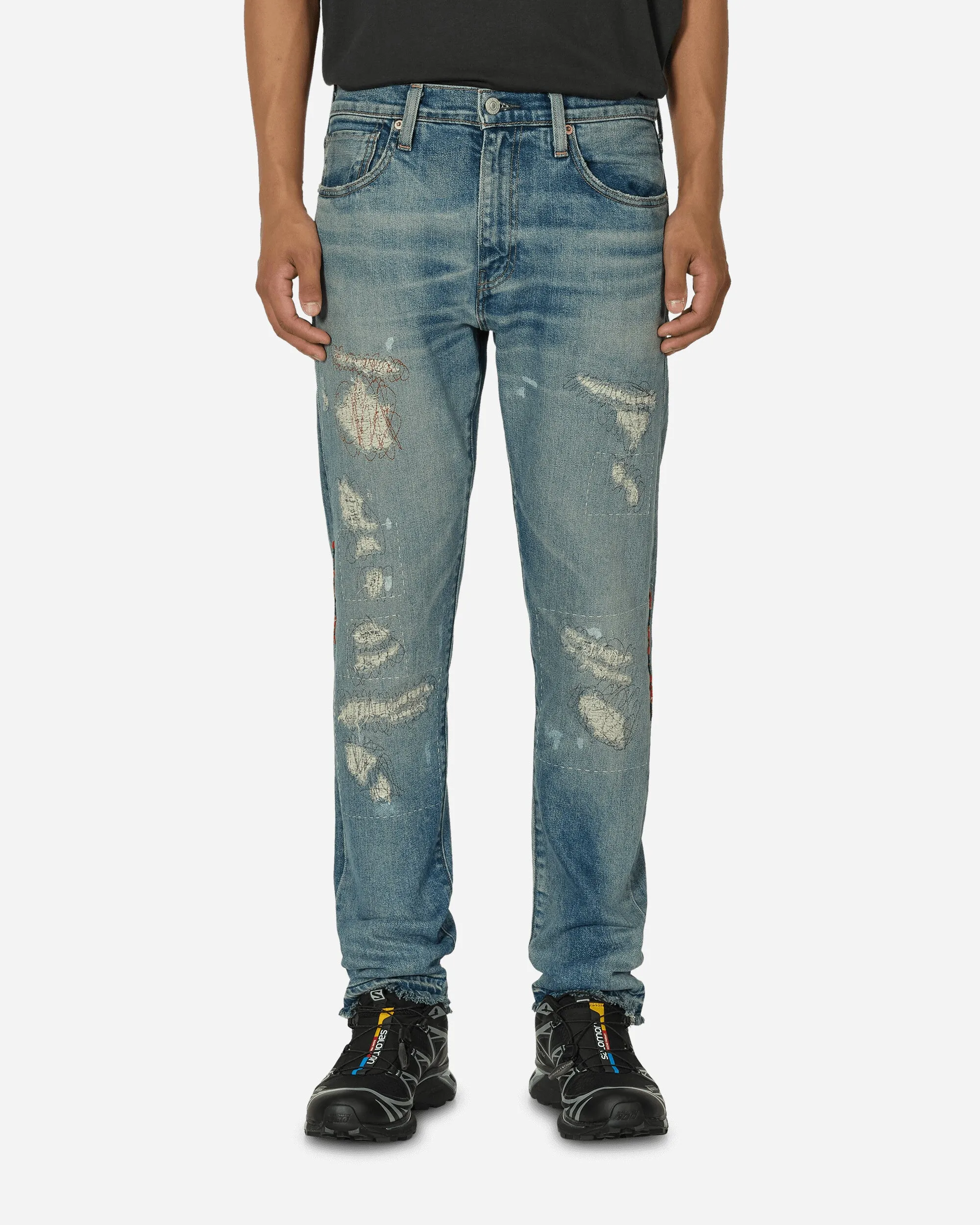 Toe Box Made In Japan 512 Jeans Blue