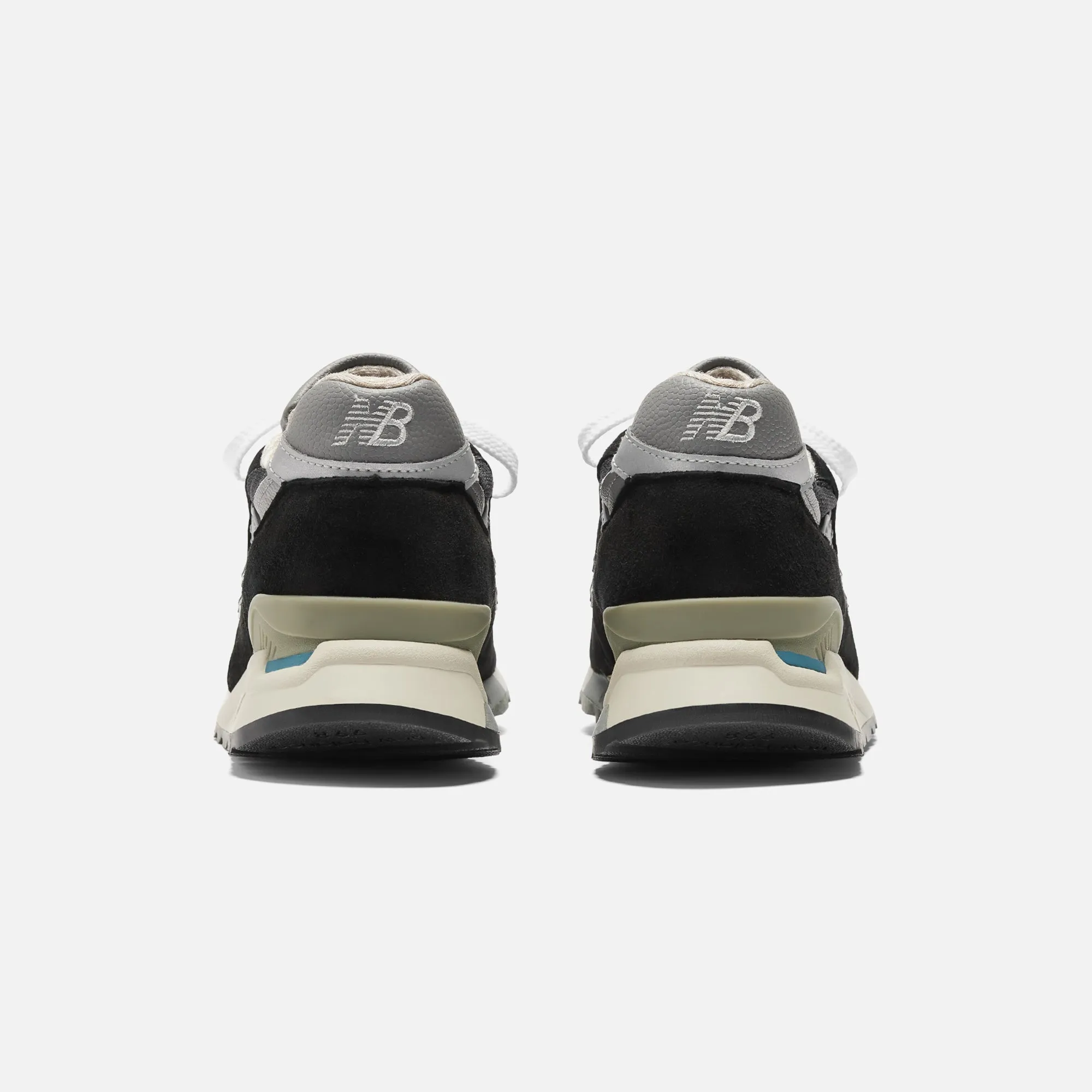 New Balance Made In Usa 998 - Black Walk with Power Step Into Strength