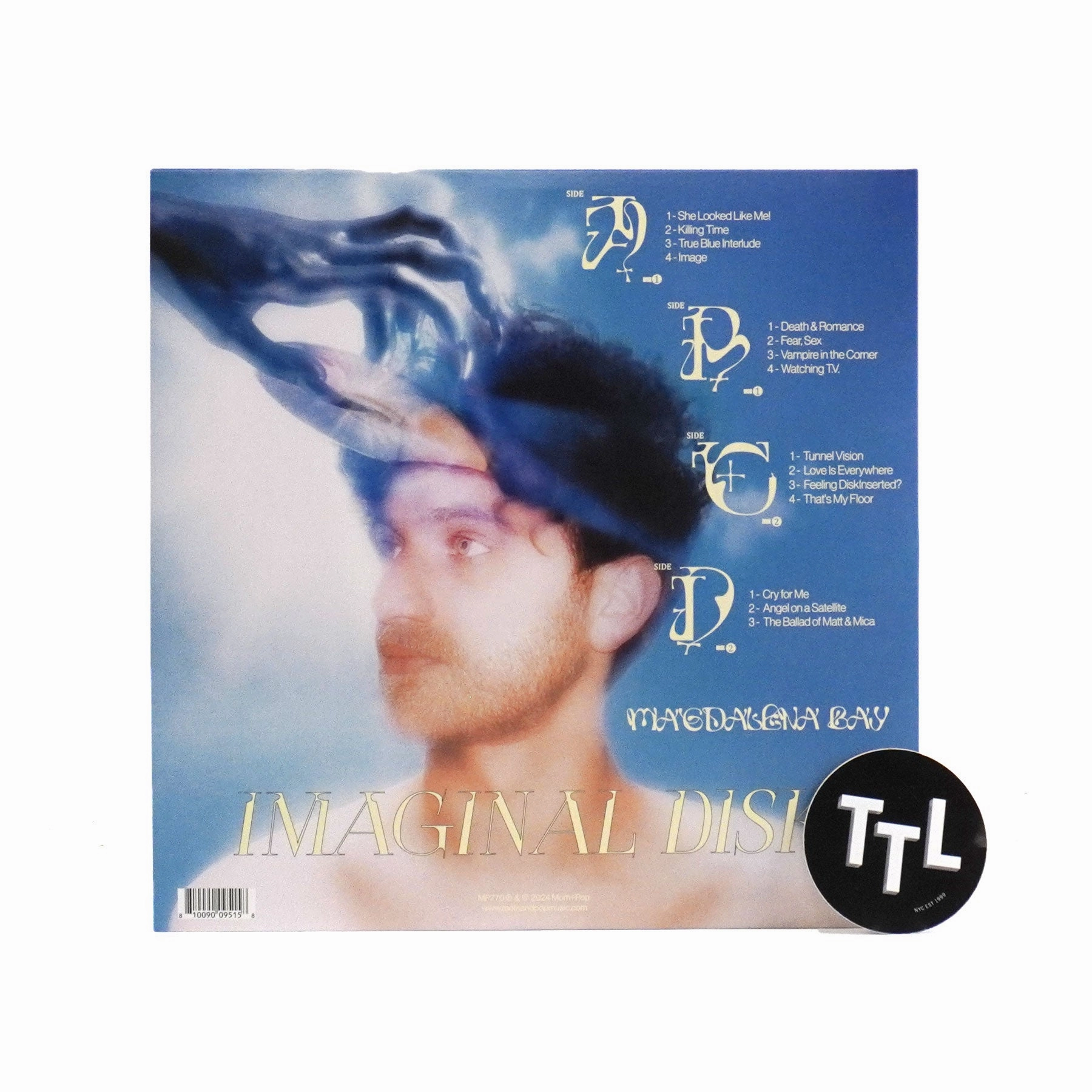 Magdalena Bay: Imaginal Disk (Indie Exclusive Blue Colored Vinyl) Vinyl 2LP
