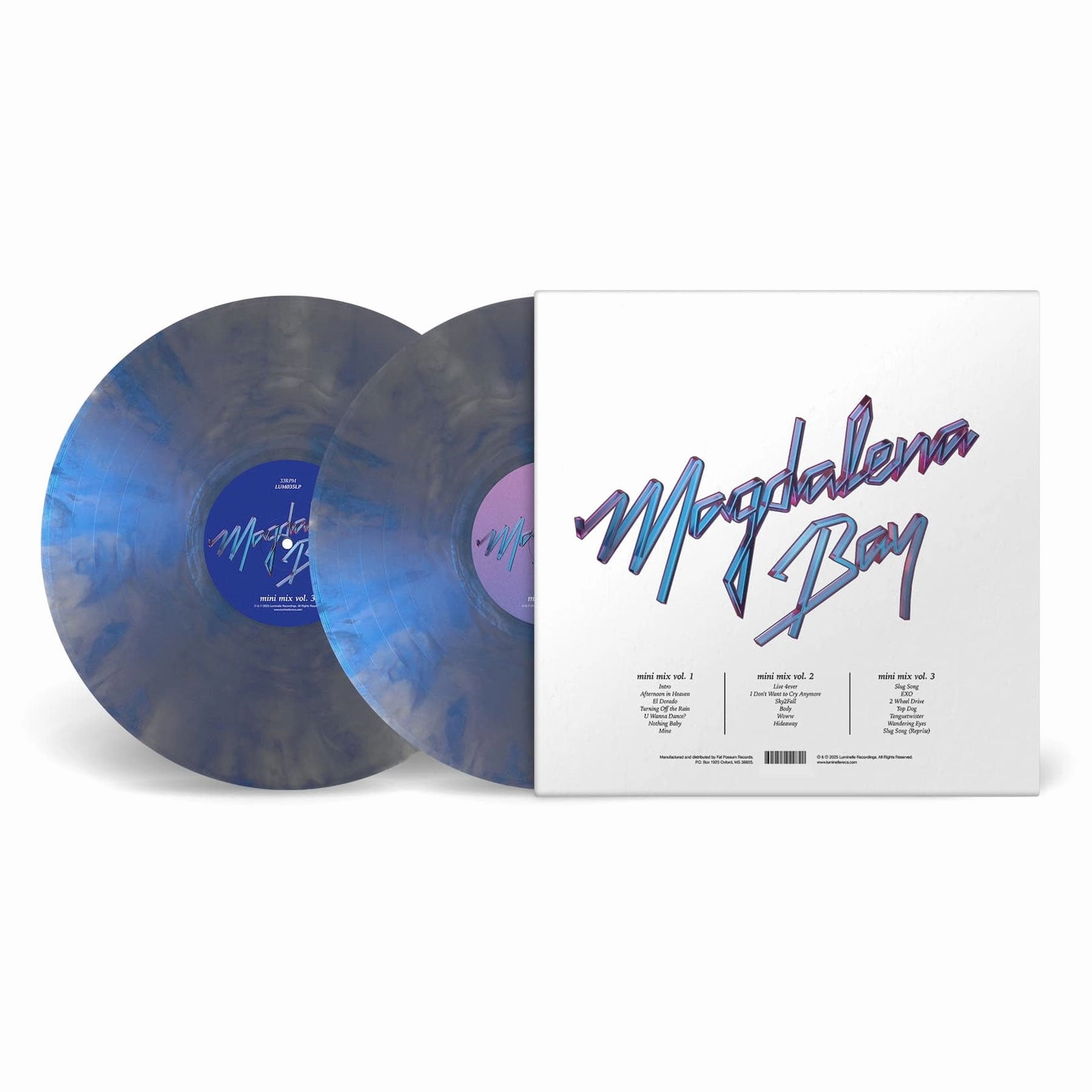 Magdalena Bay: Mini Mix Vol. 1-3 Vinyl (Colored Vinyl) 2LP - PRE-ORDER