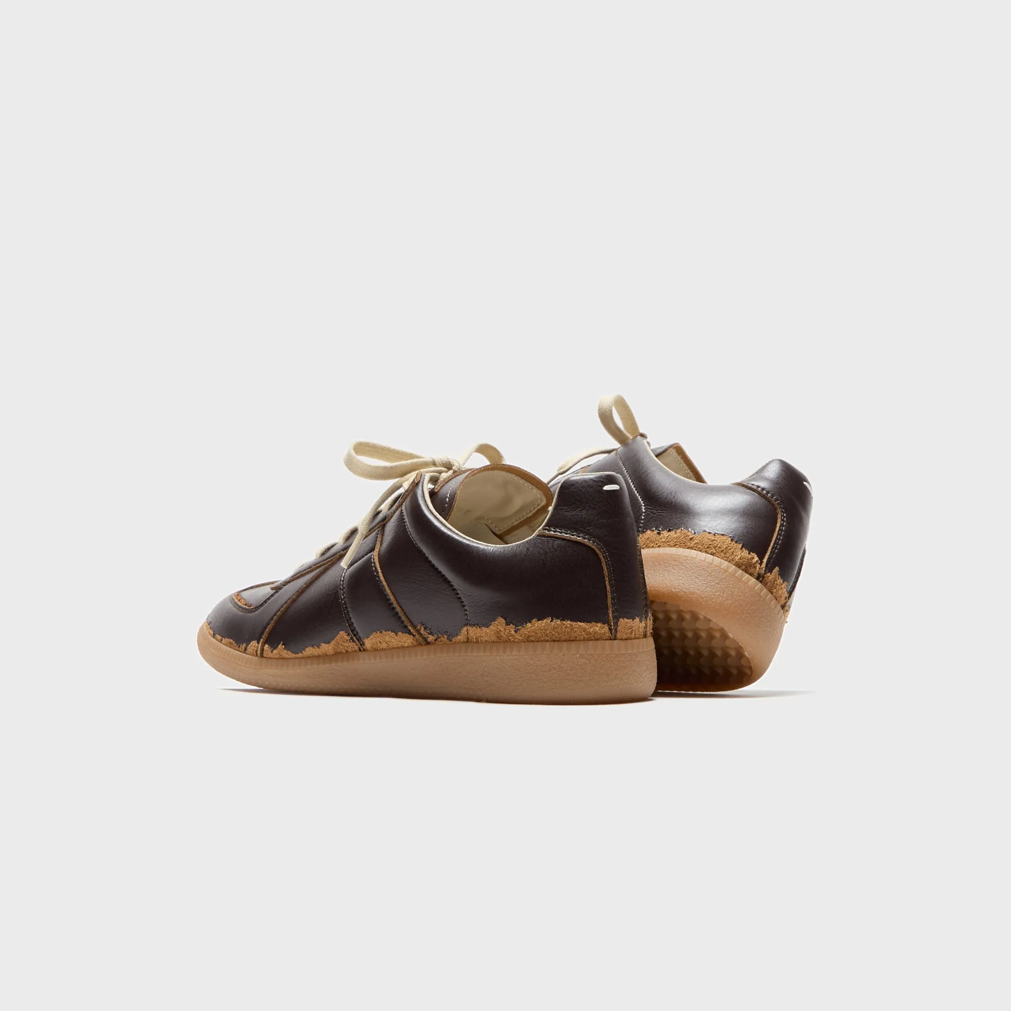 Maison Margiela Replica Sneaker - Dark Brown / Camel Walk Loud