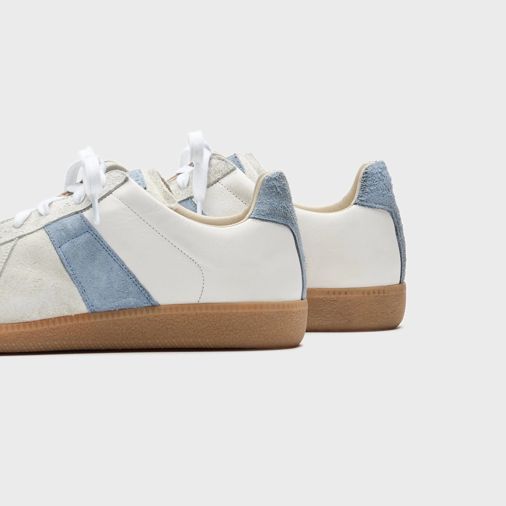 Economical Halloween Sale Maison Margiela Replica Sneaker - Light Blue / White / Camel