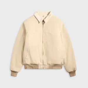 Maison Margiela Sports Jacket - Beige Reusable Fabric Fixed