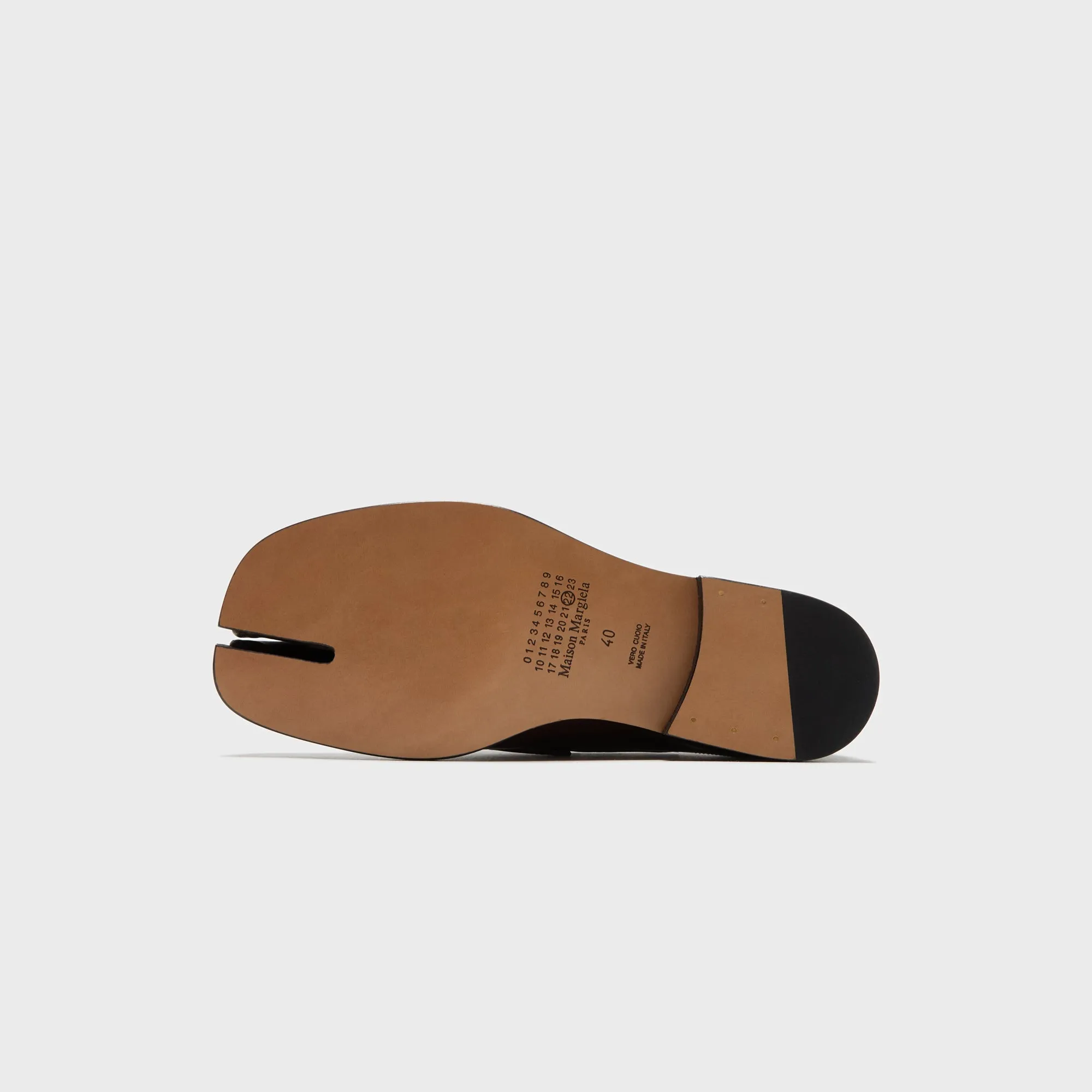 Anti Slip Insole Maison Margiela Tabi Babouche Loafers - Wood