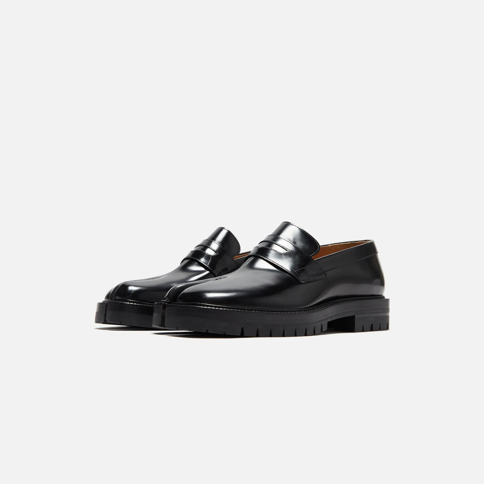 Maison Margiela Tabi County Loafer - Black Soft Material" Low-Top Shoe